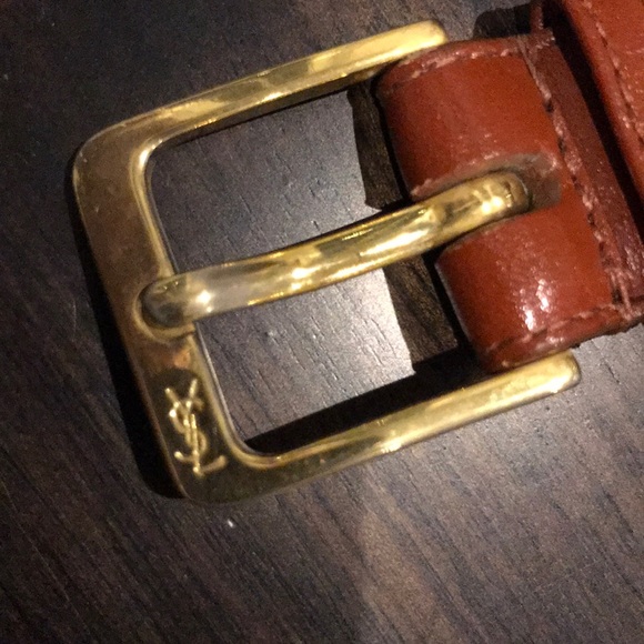 ysl vintage belt